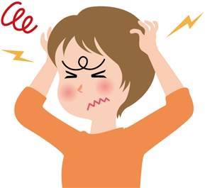 PMSの影響でイライラする